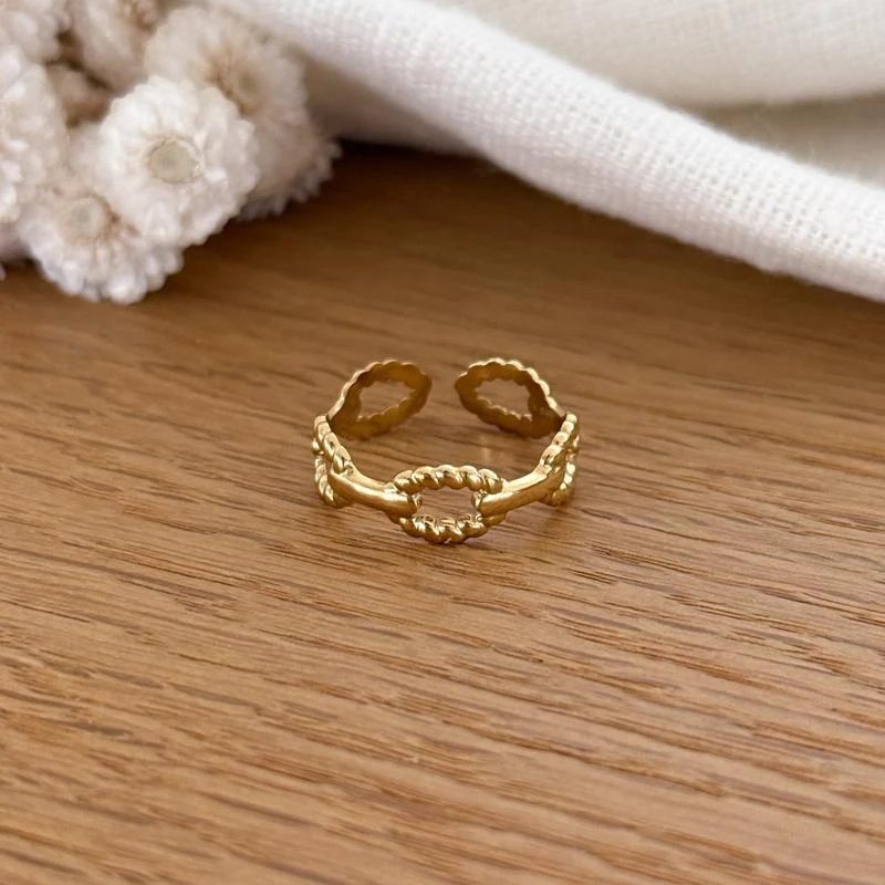 Bague "Rita" acier