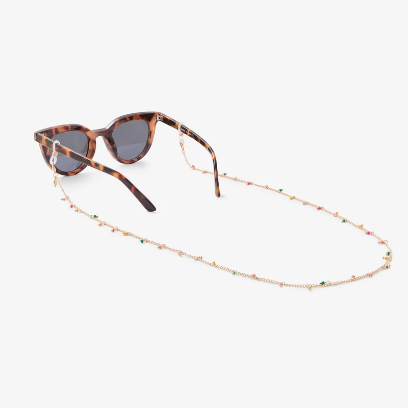 Chaine de lunettes à facettes
