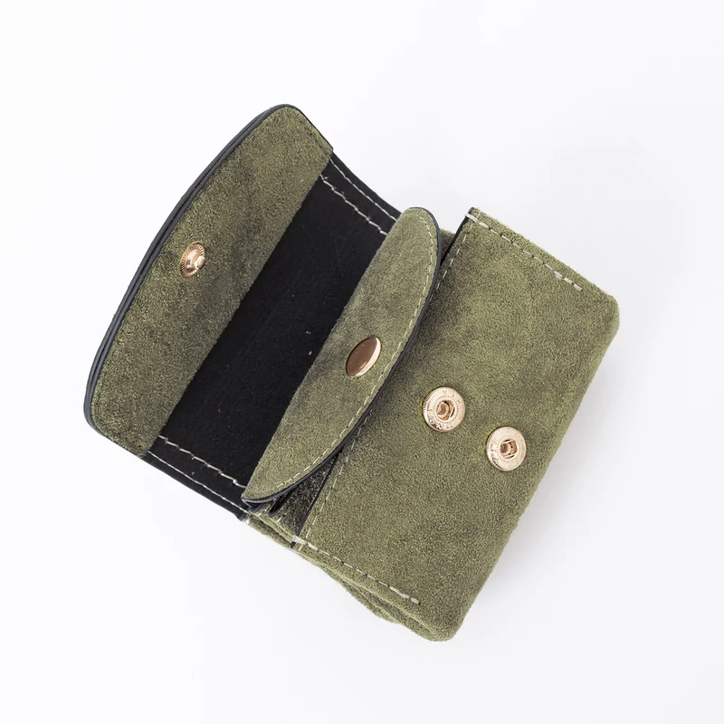 Porte-monnaie kaki Sammy