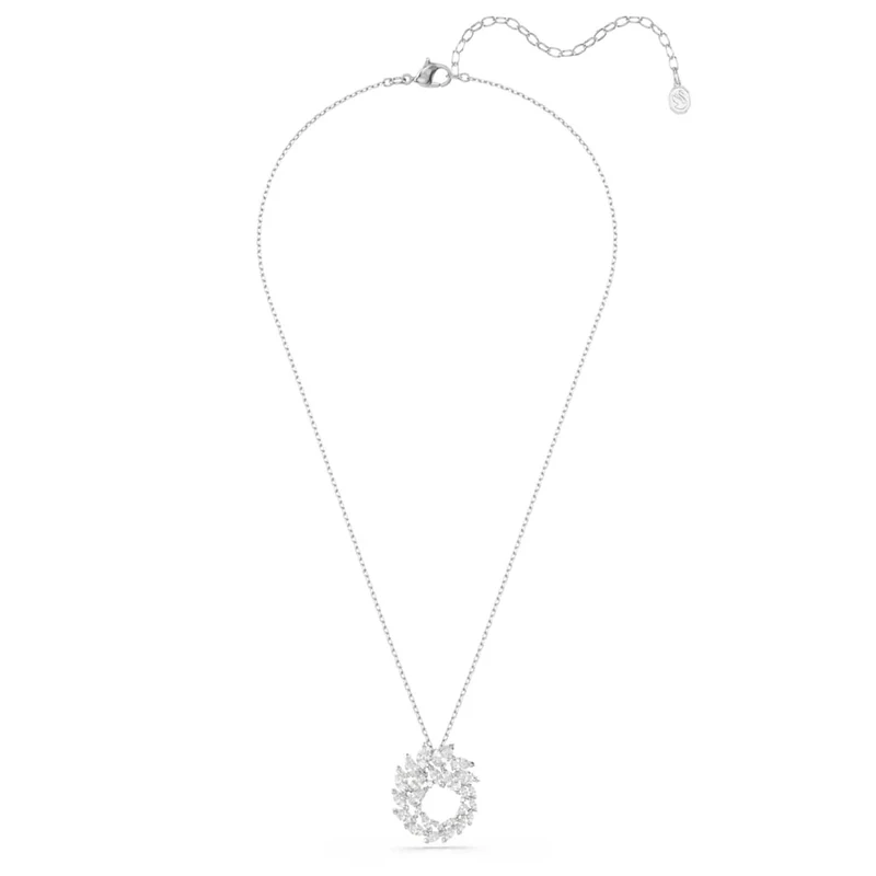 Swarovski Collier Mesmera Glam argenté avec pendentif rond 5759837