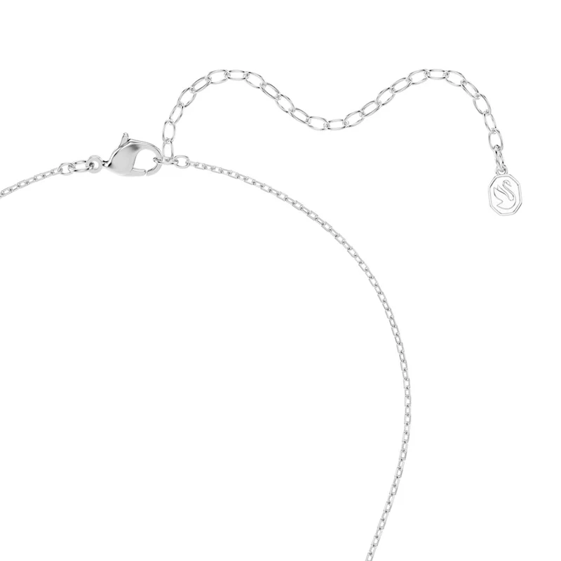 Swarovski Collier Mesmera Glam argenté avec pendentif rond 5759837