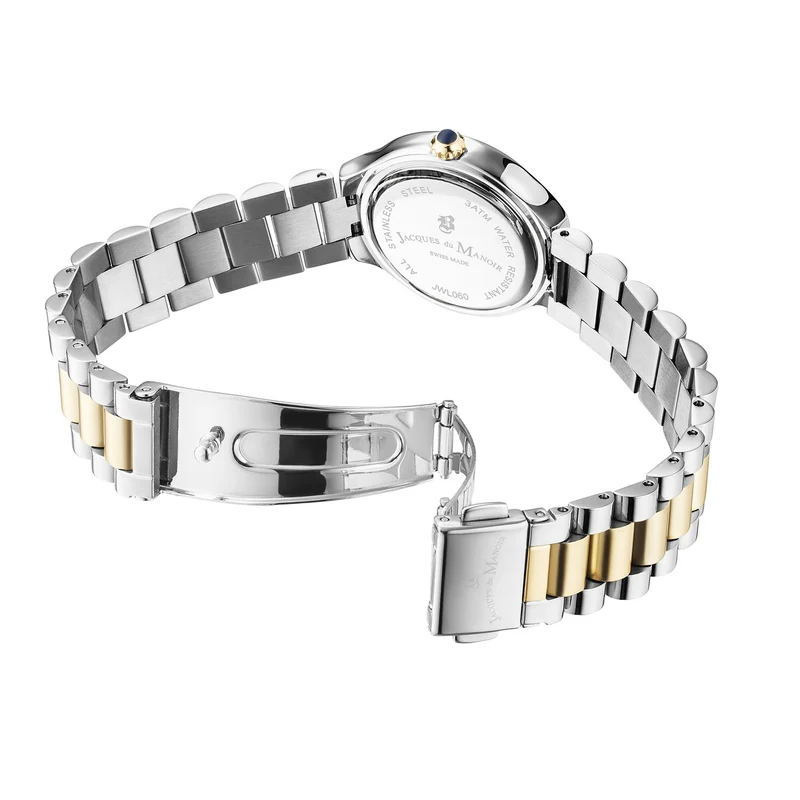 Jacques du Manoir Celine Montre Femme Argentée et Dorée JWL06002