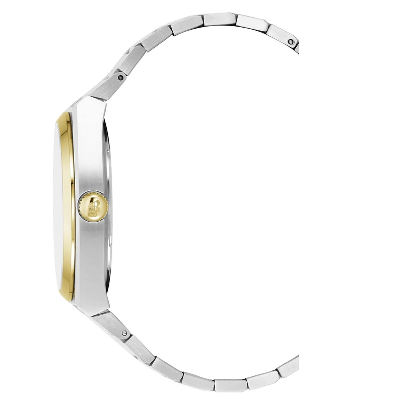 Jacques du Manoir Horizon Gents Multifunction Montre Homme Argentée et Dorée JWN05704