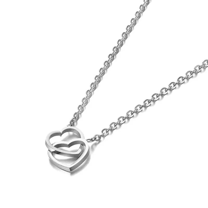 Collier Deux Coeurs