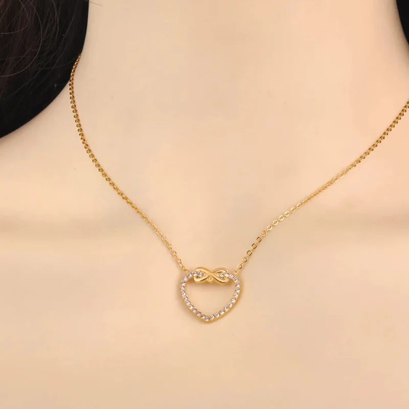 Collier Coeur Infini