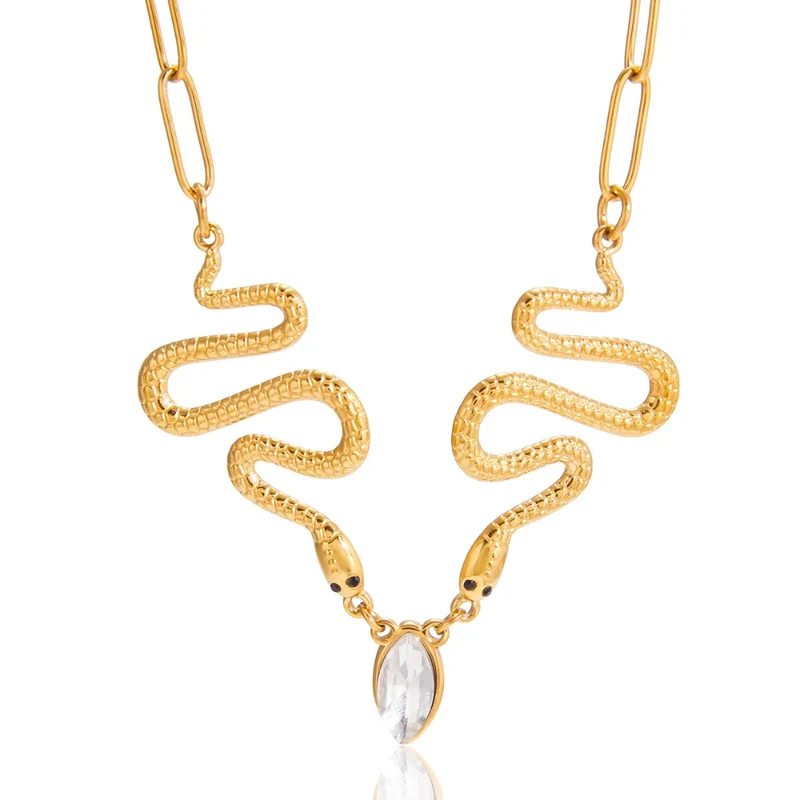 Collier Serpent Diamant