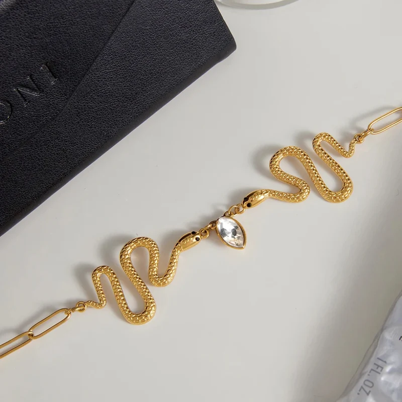 Collier Serpent Diamant