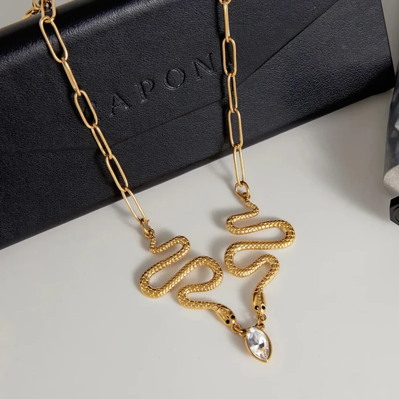 Collier Serpent Diamant