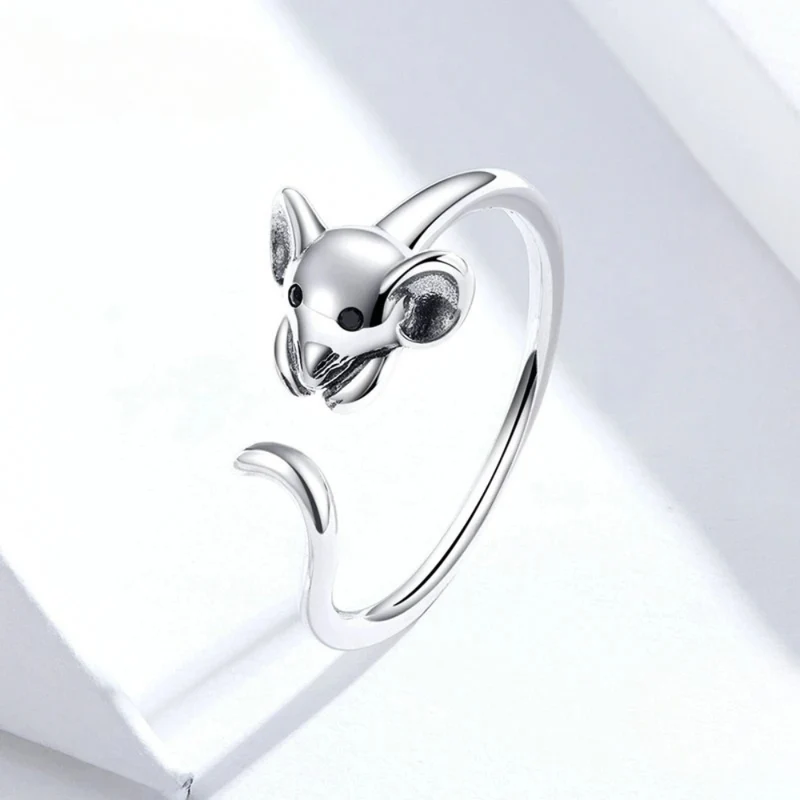 Bague Souris Argent