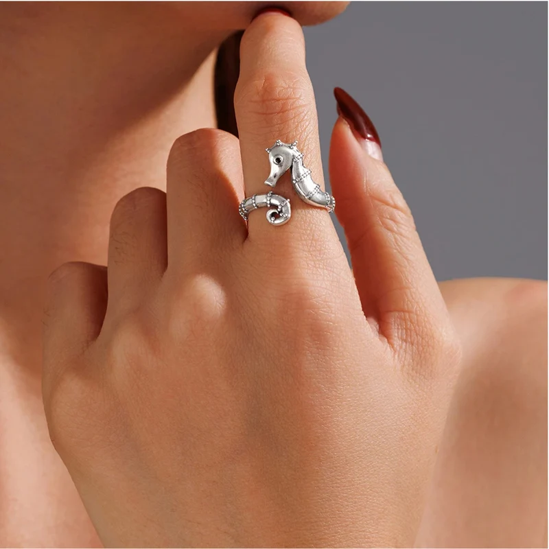 Bague Hippocampe Femme
