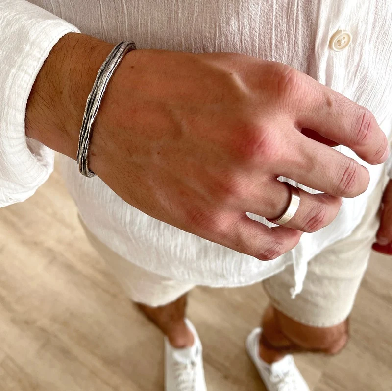 Bague "Basile" argent