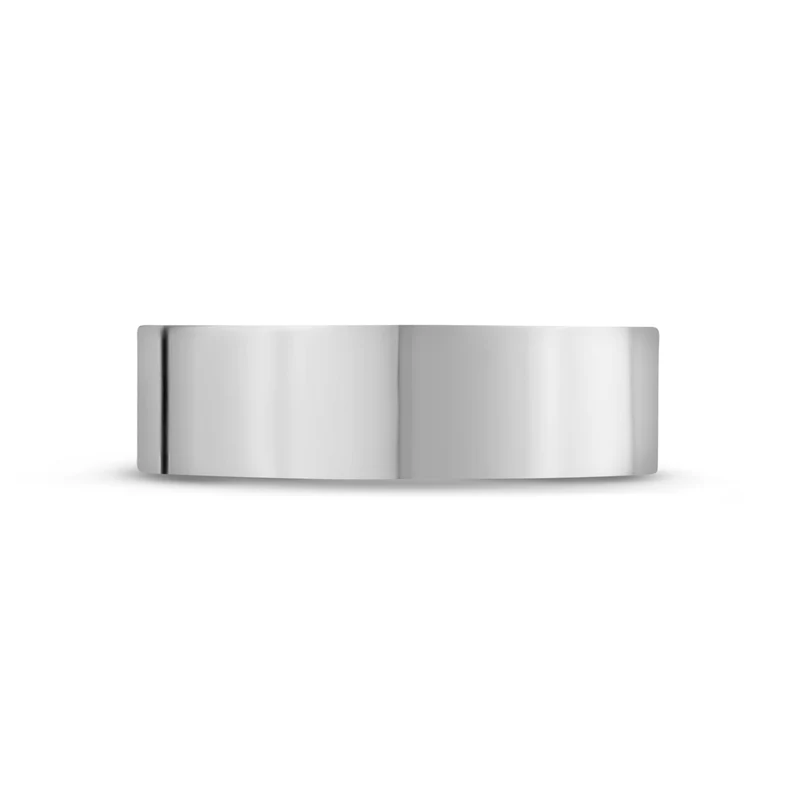 Jonc mariage plat 6mm