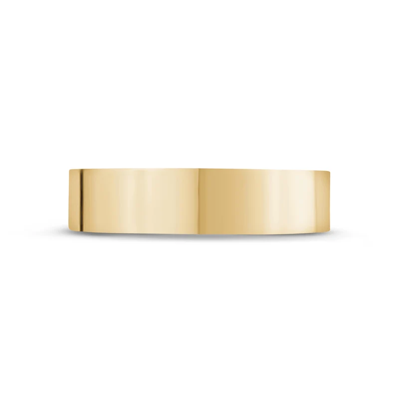 Jonc mariage plat 5mm