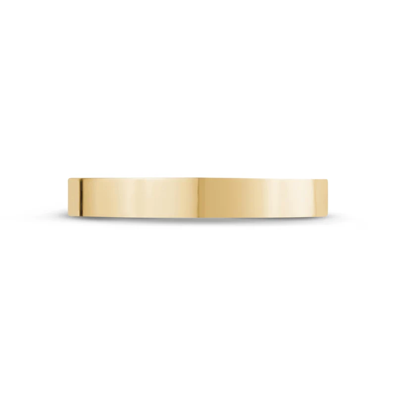 Jonc mariage plat 3mm