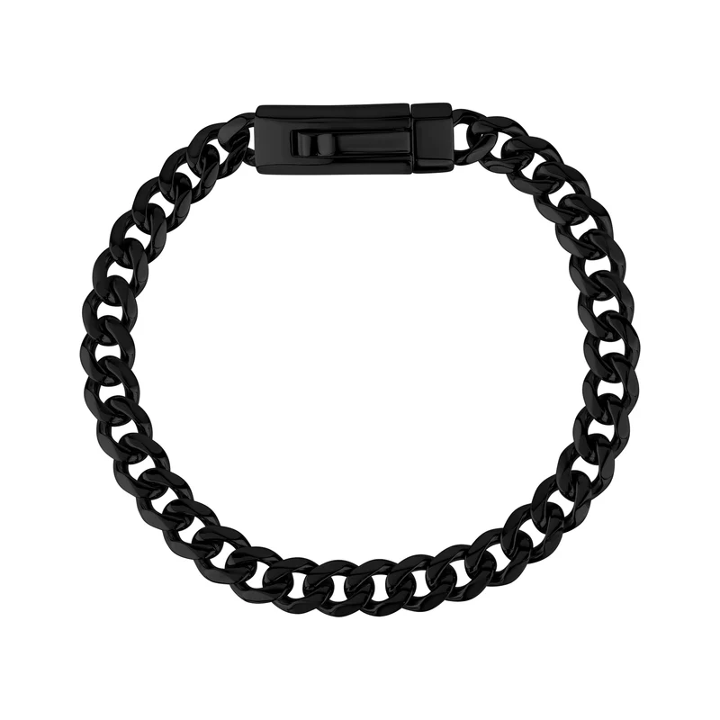 Bracelet à maillons cubains de 7 mm