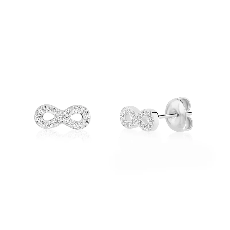 Clous d'oreilles Pavé Infinity