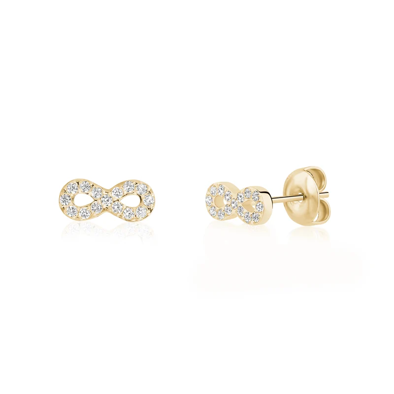 Clous d'oreilles Pavé Infinity