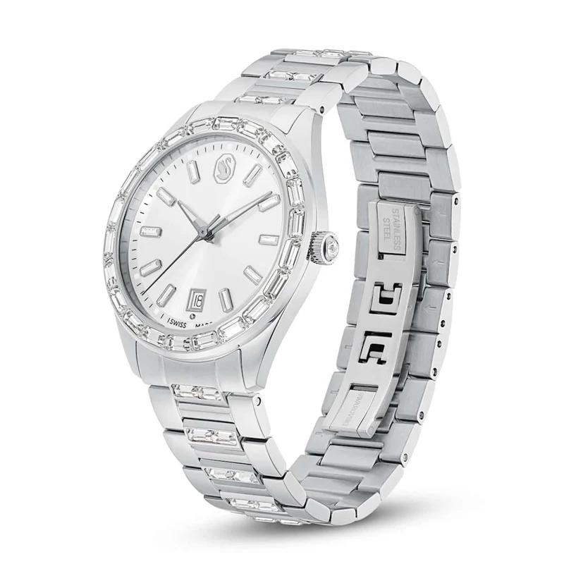 Swarovski Montre Matrix en acier argenté 5734665