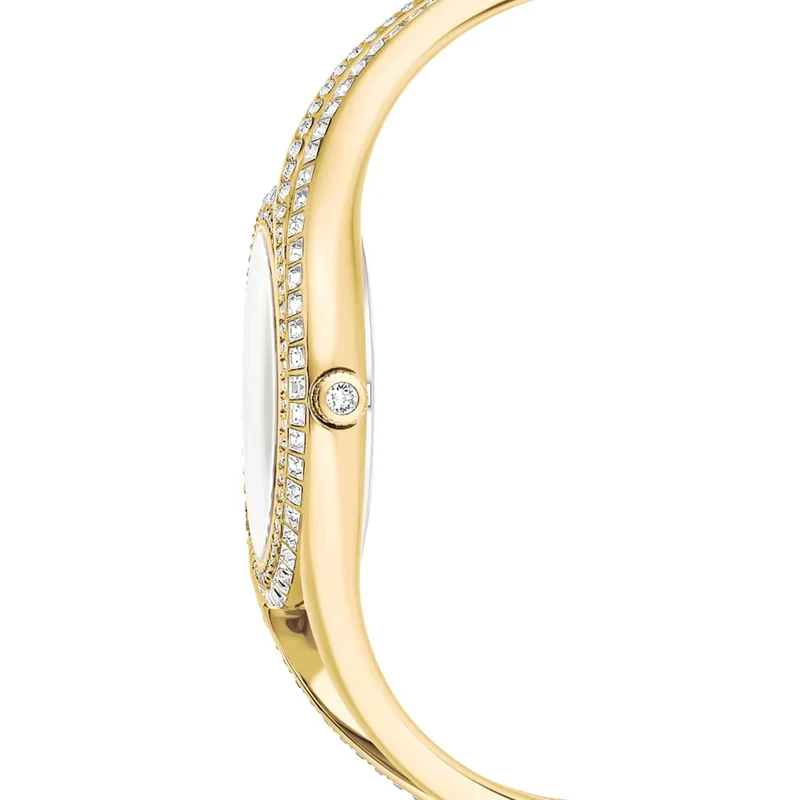 Swarovski Montre Hyperbola couleur or avec cadran blanc 5754534