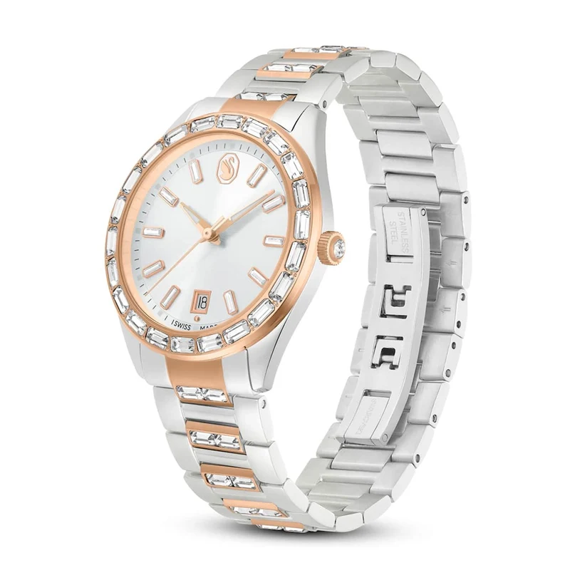 Swarovski Montre femme Matrix multicolore en acier inoxydable 5734663