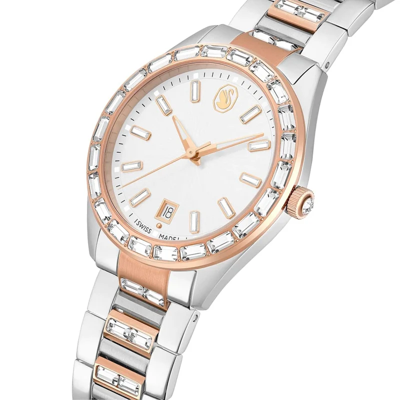 Swarovski Montre femme Matrix multicolore en acier inoxydable 5734663