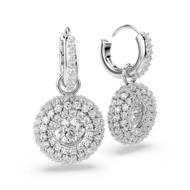 Swarovski Boucles d'oreilles Sublima Glam couleur argent 5738193