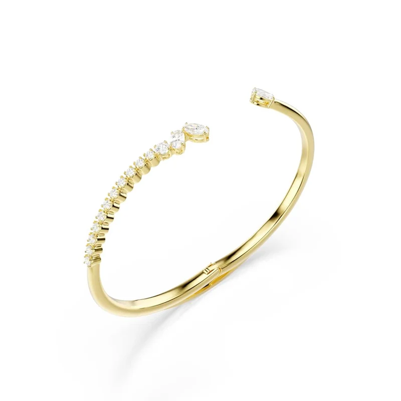 Swarovski Bracelet ouvert Mesmera Attract doré 5761638