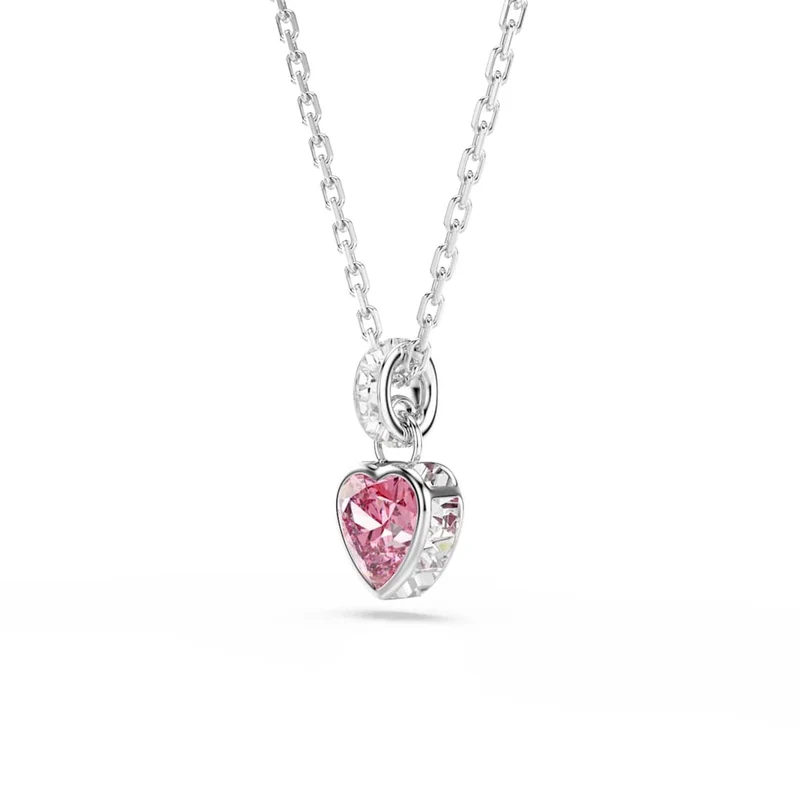Swarovski Collier Chroma argenté avec accents roses 5757789