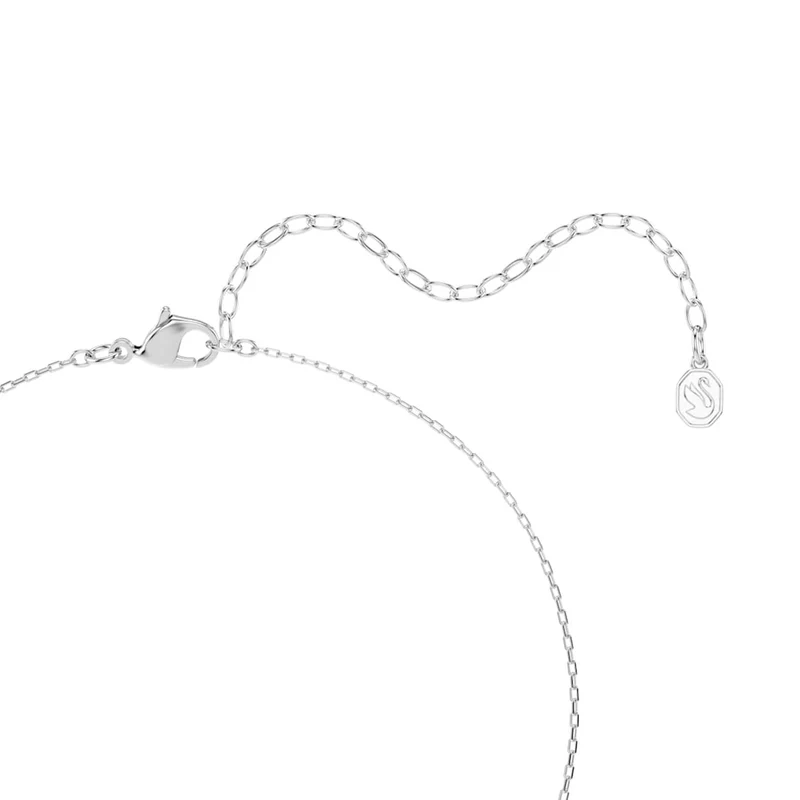 Swarovski Collier Una Sparkling DC argenté avec cristal vert 5757785