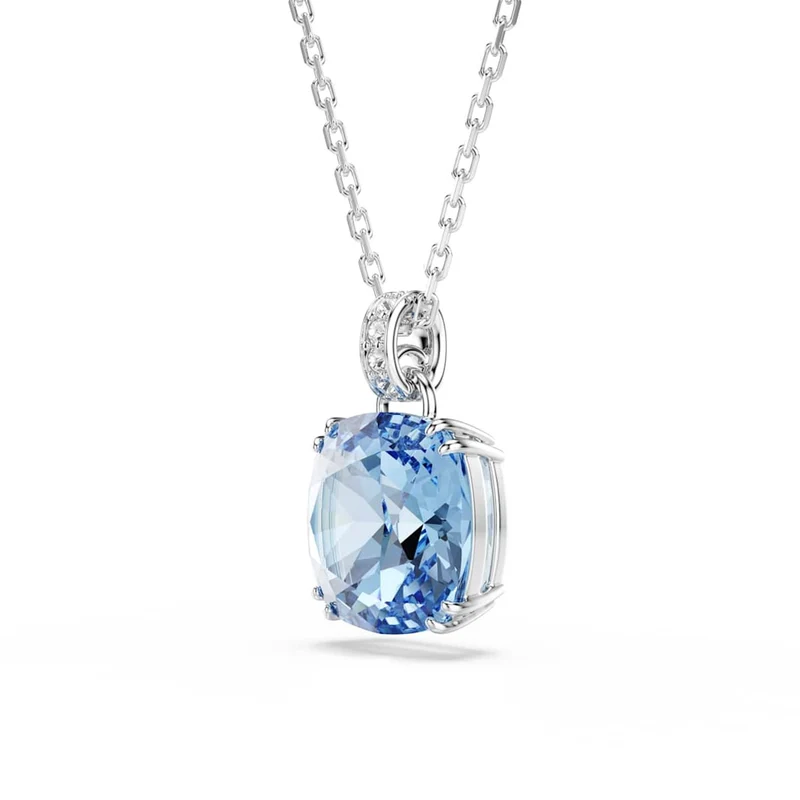 Swarovski Collier Millenia argenté avec pendentif bleu 5760057