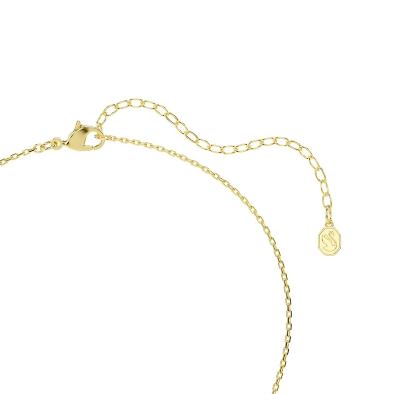 Swarovski Collier Chroma Gold avec pendentif en cristal bleu 5757786