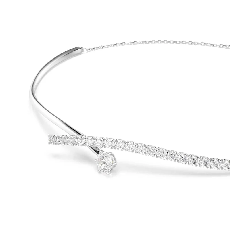 Swarovski Collier Matrix Crash argenté 5754020