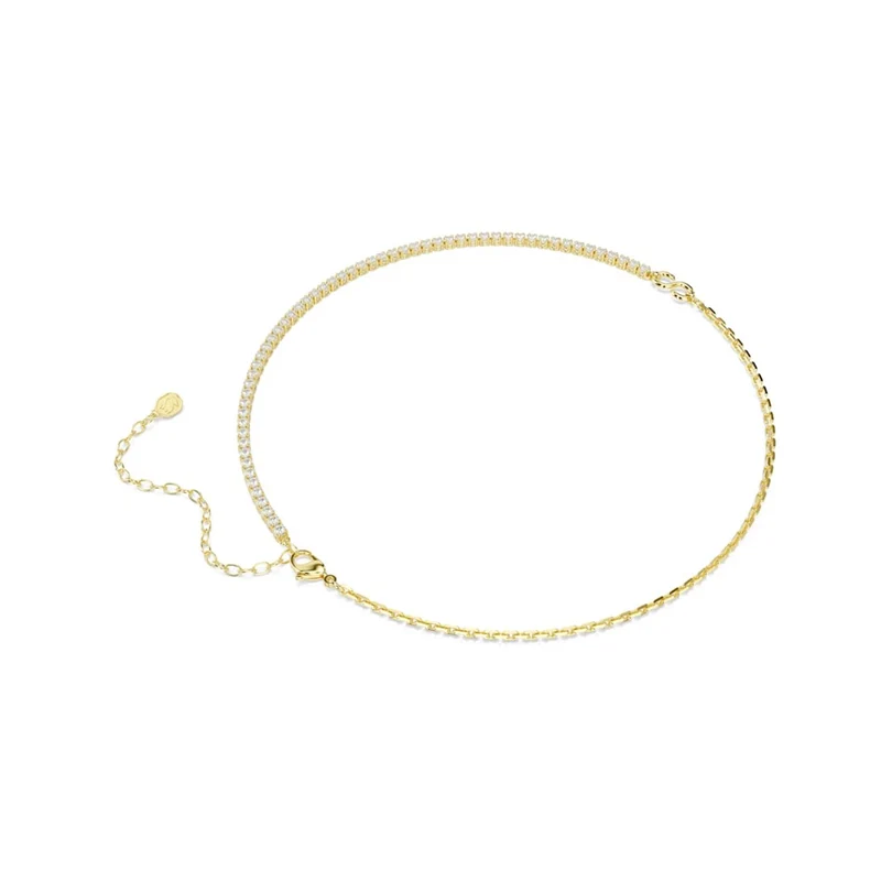 Swarovski Collier Matrix Tennis couleur or 5747717