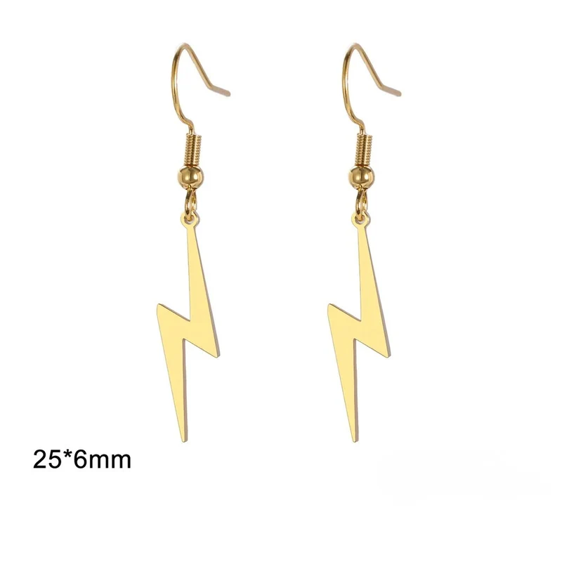 Boucles d'Oreilles Éclair