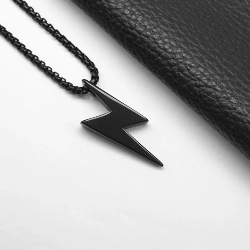 Collier Pendentif Éclair
