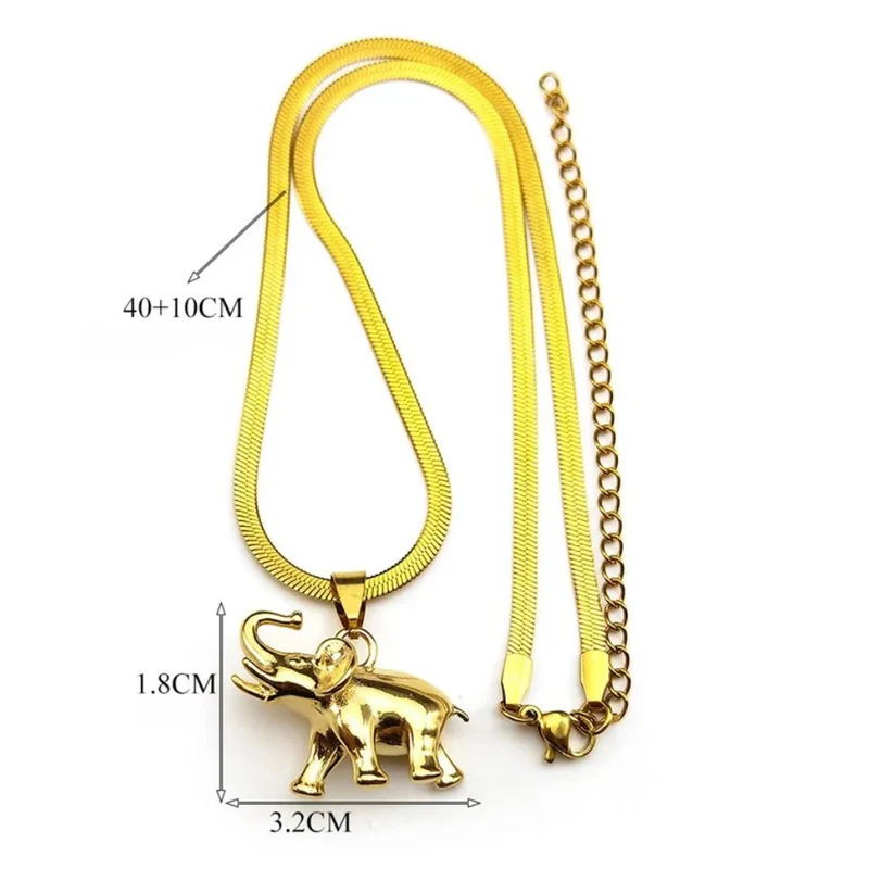 Pendentif Éléphant Asiatique
