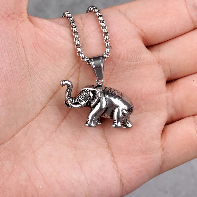 Collier pendentif Éléphant