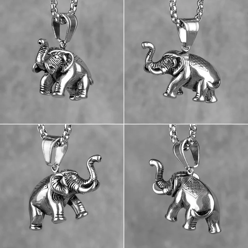 Collier pendentif Éléphant