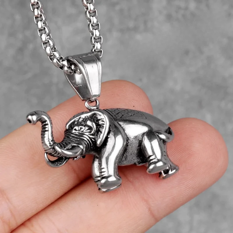 Collier pendentif Éléphant