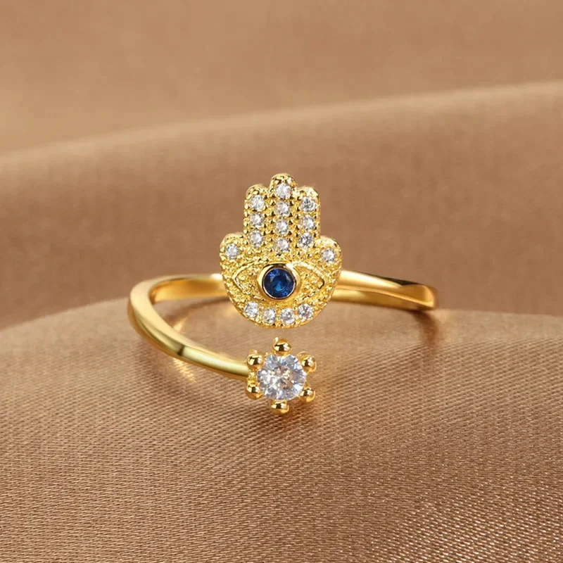 Bague Main de Fatma Diamant
