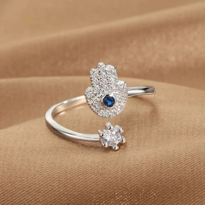 Bague Main de Fatma Diamant