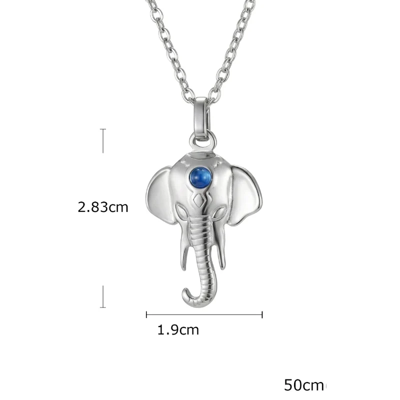 Collier Pendentif Éléphant Homme