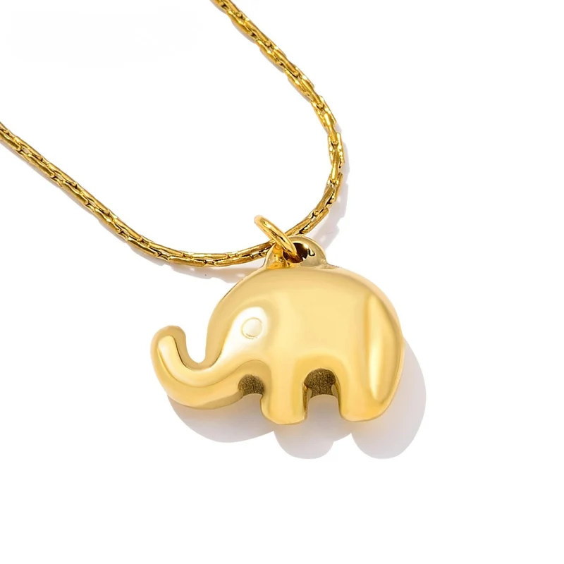 Collier Éléphant Femme