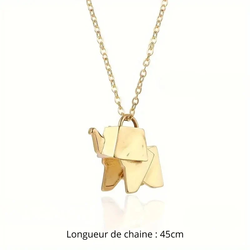 Collier Éléphant Design