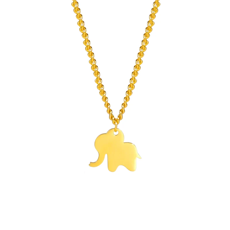 Collier Éléphant Maman Enfant