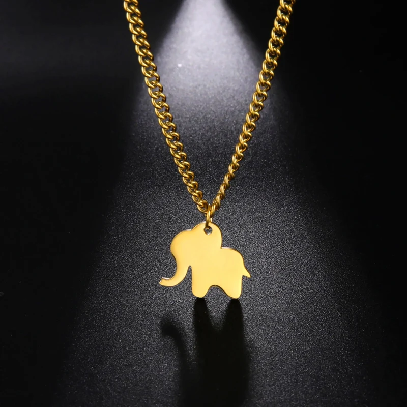 Collier Éléphant Maman Enfant