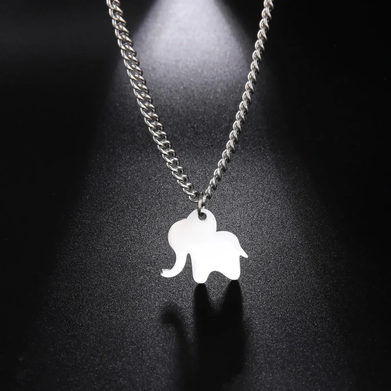 Collier Éléphant Maman Enfant