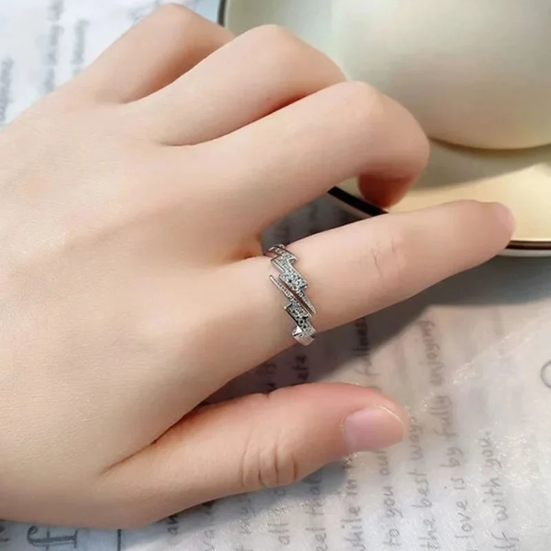 Bague Éclair Strass