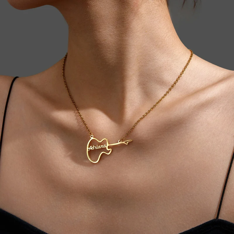 Collier Guitare Personnalisé