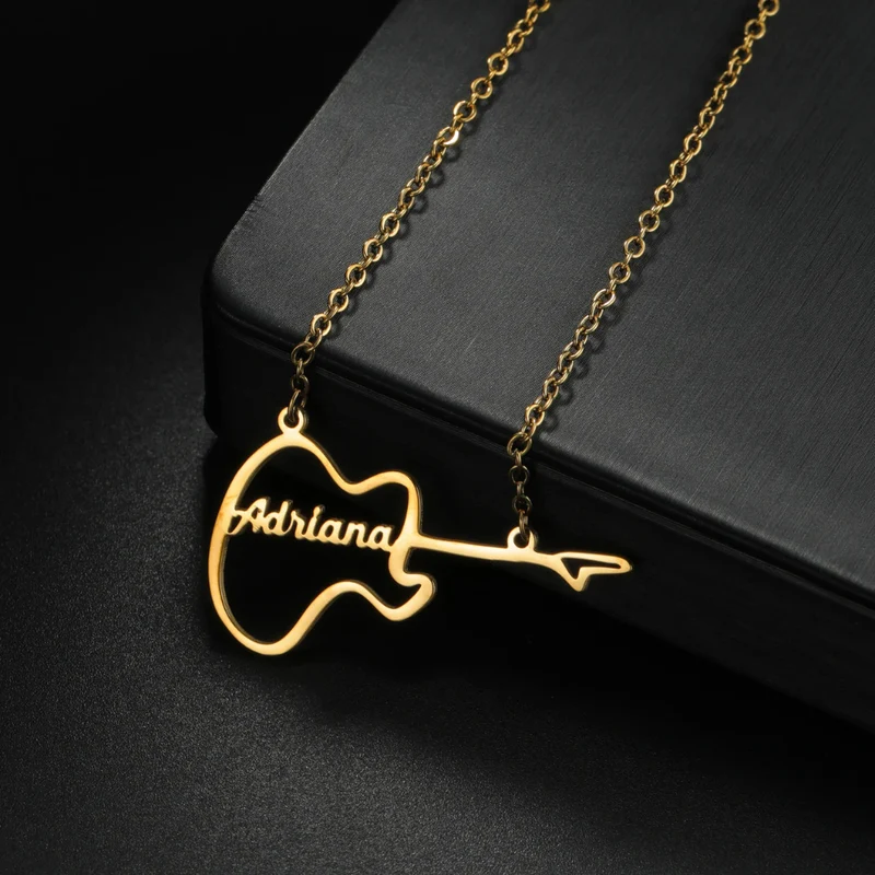 Collier Guitare Personnalisé